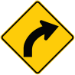 2 - Warning Series Road Signs